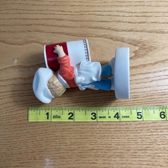 Vintage Campbells Soup Kid Figurine Boy Holding Soup Can Porcelain 4.5 Inch 2003 - Picture 7 of 8